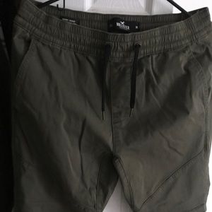 Hollister jean joggers (green)
